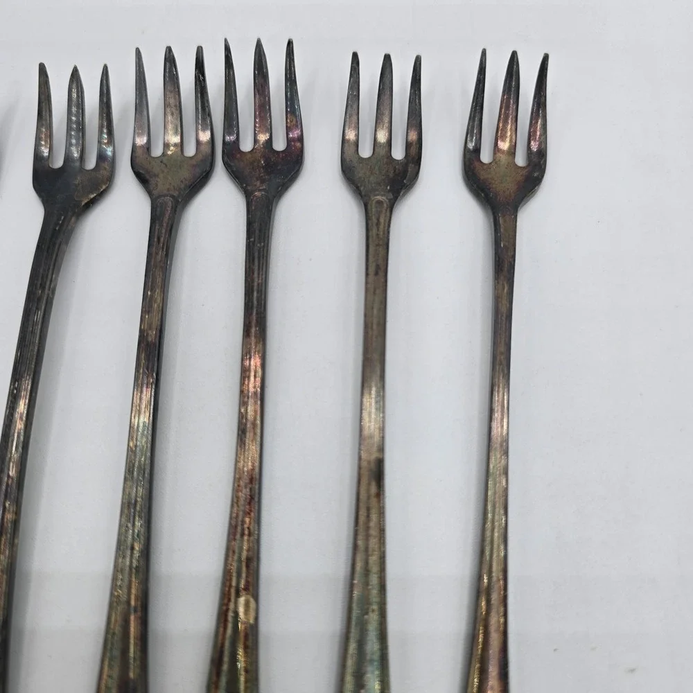 Vintage Oneida Cocktail Seafood‎ Forks 6